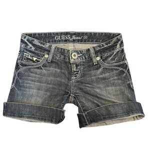 GUESS JEANS 24 Blue Denim Shorts